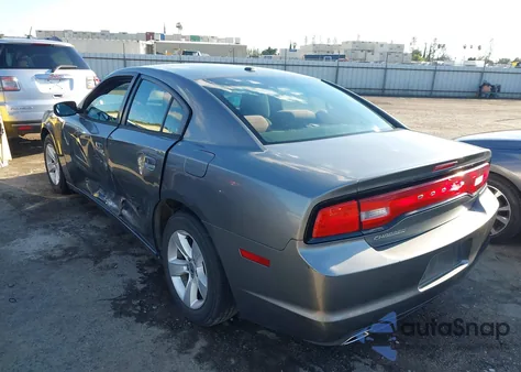 2012 Dodge Charger Se из США, поврежденный, VIN 2C3CDXBG9CH260261